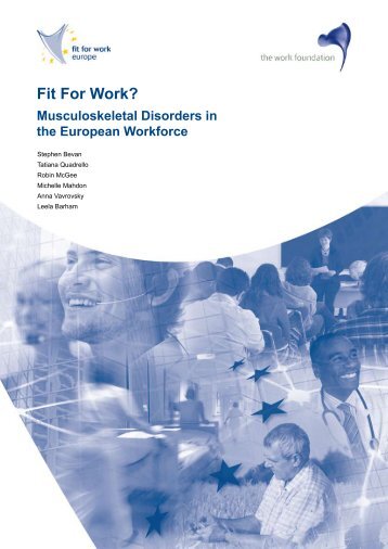 Musculoskeletal Disorders in the European - Fit for Work Europe