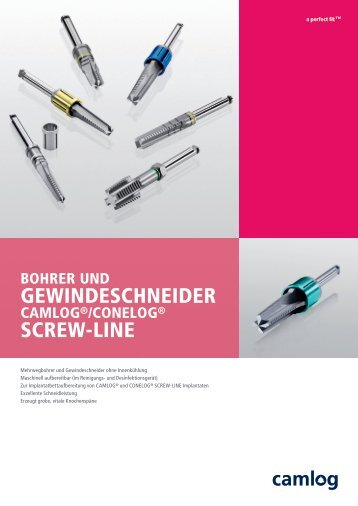 GEWINDESCHNEIDER SCREW-LINE - Camlog
