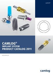 camlog® prosthetics