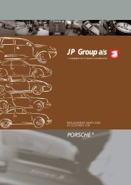 Engine Oil hoses, pipes and lines, 1972 - JP Group A/S