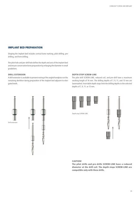 CONELOG® SURGICAL PROCEDURES - Camlog