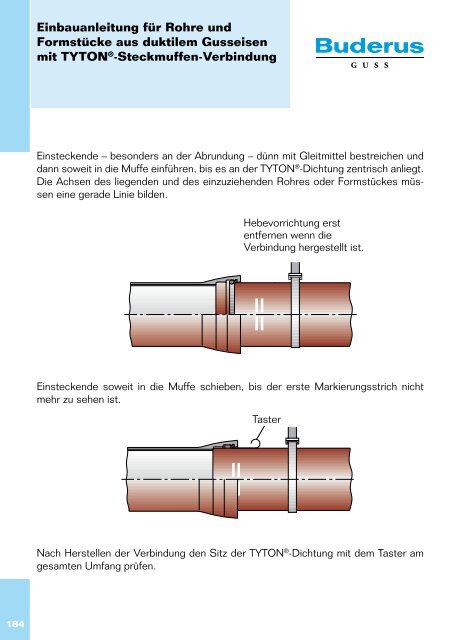 Katalog Abwasser - Kapitel 9 - Duktus