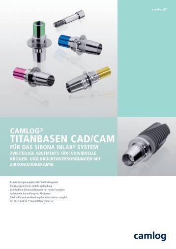 TiTAnbAsen CAD/CAM - Camlog