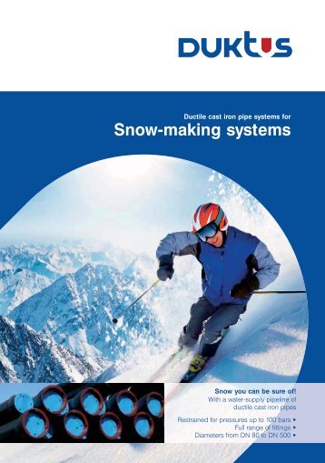 Snow-making systems - Duktus