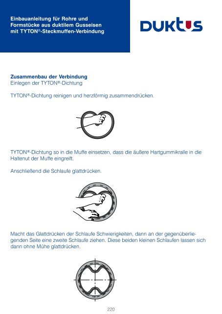 Gesamtkatalog Trinkwasser 2011 - Duktus