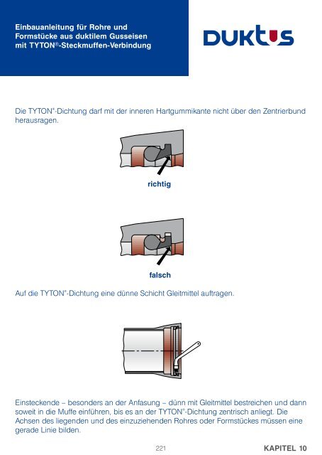 Gesamtkatalog Trinkwasser 2011 - Duktus