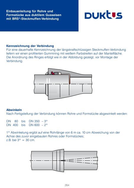 Gesamtkatalog Trinkwasser 2011 - Duktus