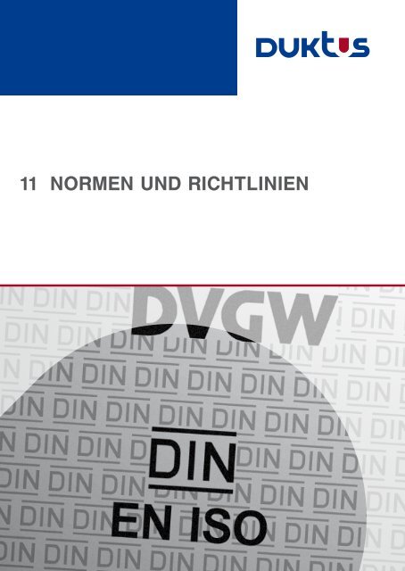 Gesamtkatalog Trinkwasser 2011 - Duktus