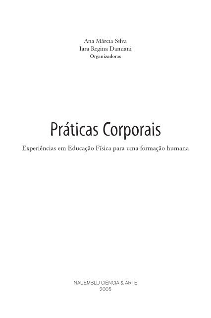 Práticas Corporais - Volume 3 - Ministério do Esporte