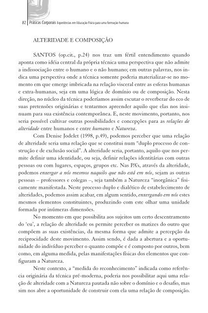 Práticas Corporais - Volume 3 - Ministério do Esporte