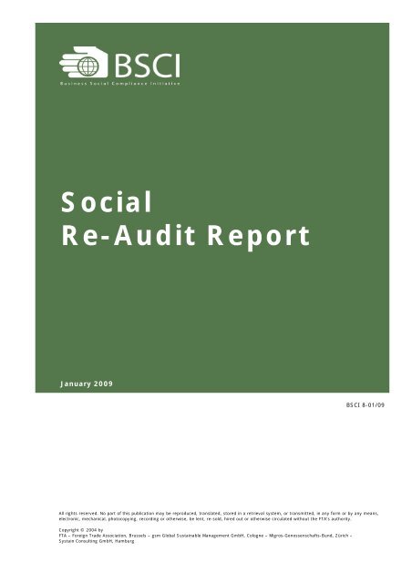 Www Yupporno - Social Re-Audit Report - Trends (Thailand) LP