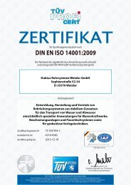 DIN EN ISO 14001:2009 - Duktus