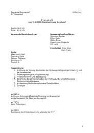 10. Protokoll OV Kavelstorf vom 18.01.12.pdf - Dummerstorf