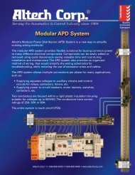 Modular APD System