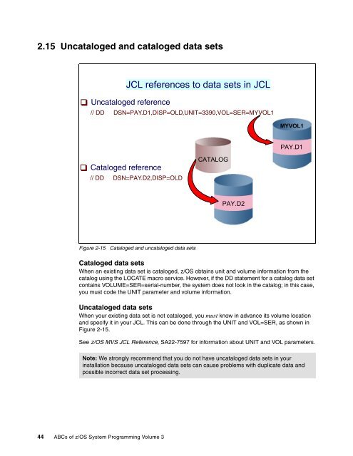 ABCs of z/OS System Programming Volume 3 - IBM Redbooks