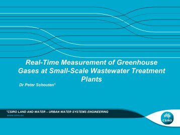 Real-Time Measurement of Greenhouse Gases at Small-Scale ...