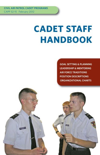 CADET STAFF HANDBOOK - Civil Air Patrol