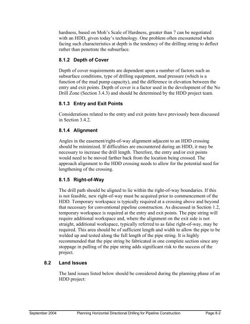 Planning Horizontal Directional Drilling for Pipeline Construction