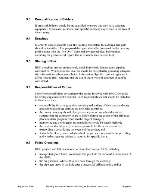 Planning Horizontal Directional Drilling for Pipeline Construction