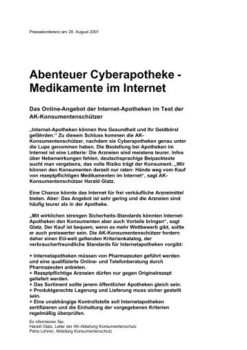 pk20010828 medikamente im Internet