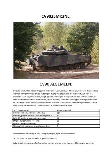 VOERTUIGHERKENNING CV9035MK3NL