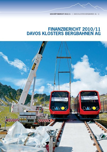 GESCHÄFTSBERICHT 2010/11 - Davos