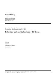 Schweizer Verband Volksdienst / SV-Group - Archiv zur Geschichte ...