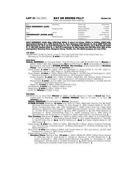 Adelaide June Monthly Sale - Magic Millions