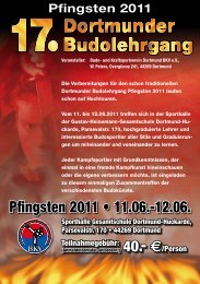 Pfingsten 2011 • 11.06.-12.06. - Budo Sport Report