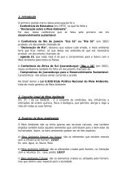 1. Introdução 2. Conceito Legal de Meio Ambiente 3. Espécies ... - LFG