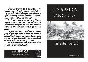capoeira angola – danza de guerra - La Turba Ediciones