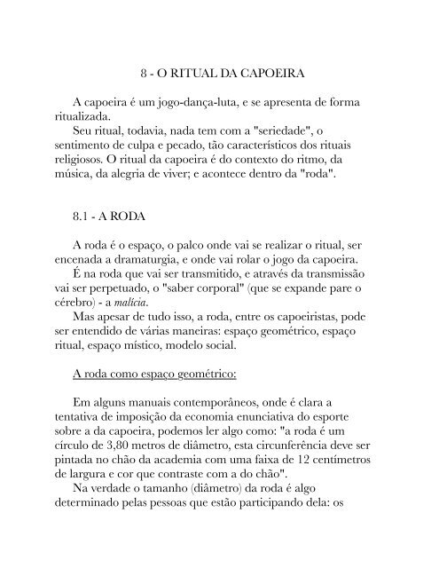 Você disse um dia que jogar capoeira (MÚSICA DE CAPOEIRA) 