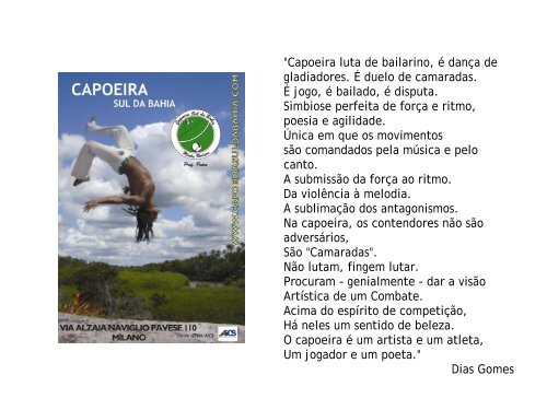 capoeira sul da bahia