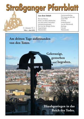 Straßganger Pfarrblatt