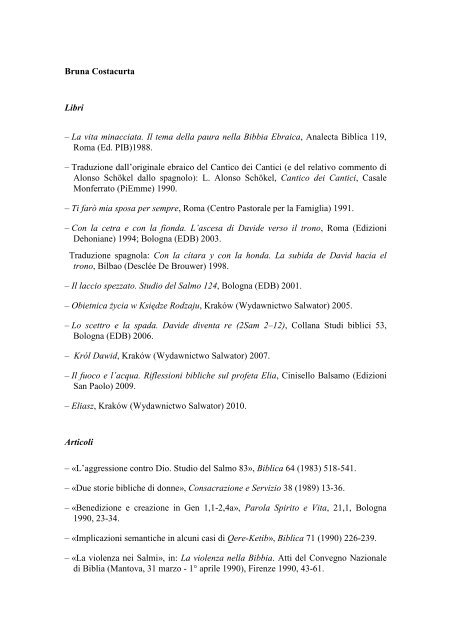 laccio spezzato