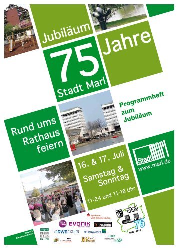 Das kulinarische Dorf auf dem Jubiläumsfest - Marl