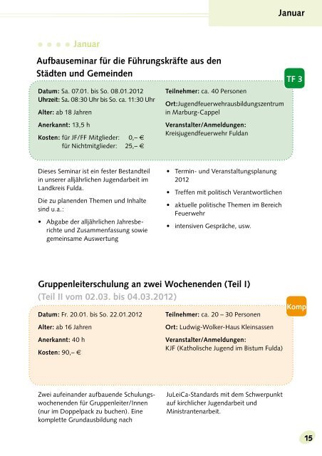 Qualifikation im Ehrenamt - Landkreis Fulda