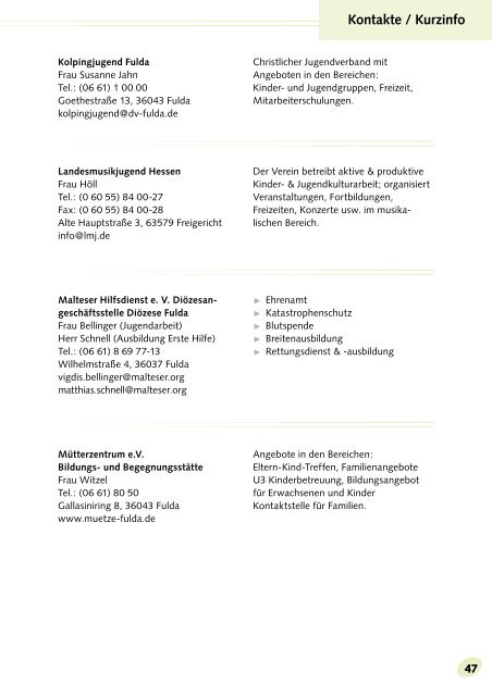 Qualifikation im Ehrenamt - Landkreis Fulda