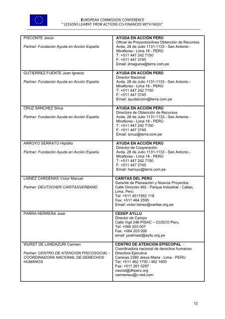 INFORME DEL SEMINARIO REGIONAL