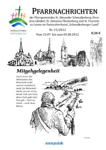 Pfarrbrief 15-12 - Pastoralverbund Schmallenberger Land