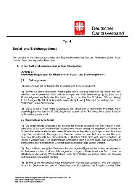 Sozial Und Erziehungsdienst Caritas Dienstgeber