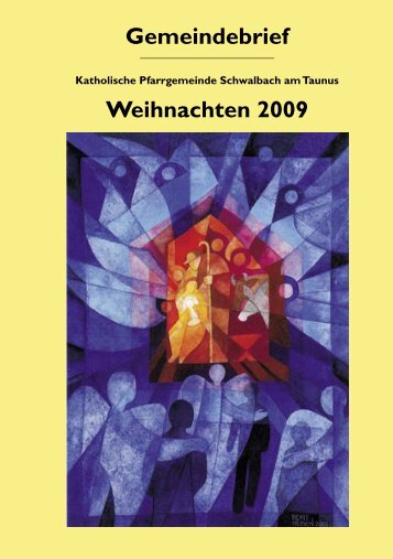 Weihnachten 2009 - Katholische Pfarrgemeinde Schwalbach am ...