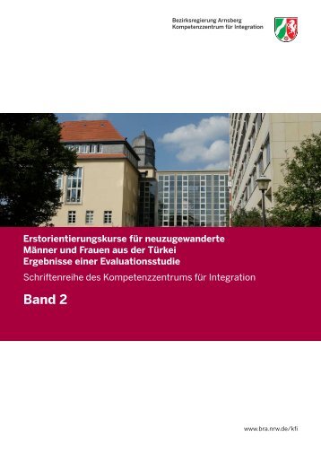 Band 2 - Kompetenzzentrum für Integration - Landesregierung ...