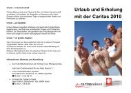 14 Tage Urlaub mit der Caritas - Caritas im Kreis Soest