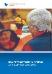 Jahresprogramm 2013 - Alzheimer Gesellschaft Schleswig-Holstein ...