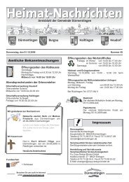 So war unser Sommerferienprogramm 2009 - Gemeinde ...