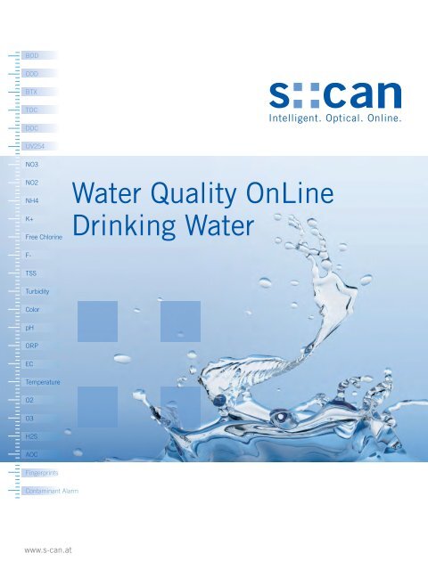 Water Quality OnLine Drinking Water - S-can