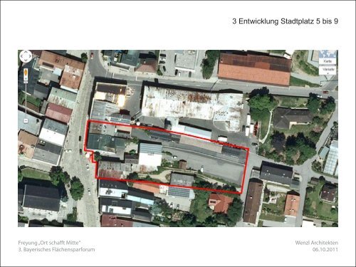 Ziele der aktuellen Entwicklung | Ort schafft Mitte