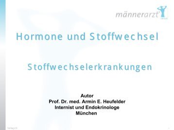 Hormone Und Stoffwechsel Stoffwechselerkrankungen - Dr.  Steinweg