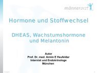 DHEAS, Wachstumshormone Und Melantonin - Dr. Steinweg